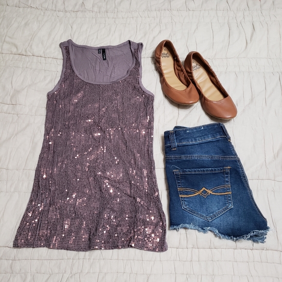 Maurices Tops - NWOT Maurices Sequin Tank